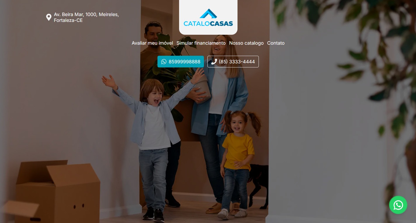 Site do Modelo 3 do Catalocasas